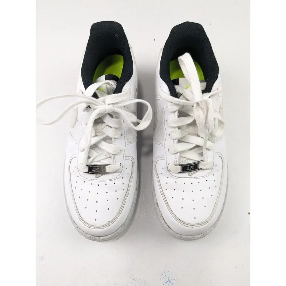 Nike Airforce 1 Crater NN White Sneakers - Youth 3.5